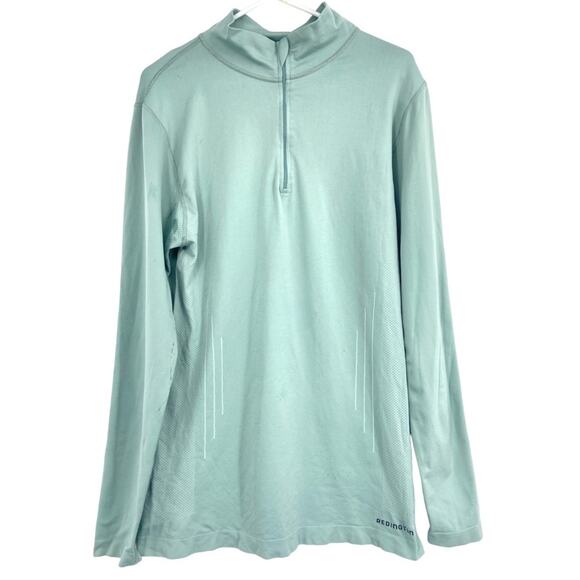 Redington‎ VaporStream Fly Fishing Long Sleeve 1/4 Zip Blue Green Large - Picture 1 of 6